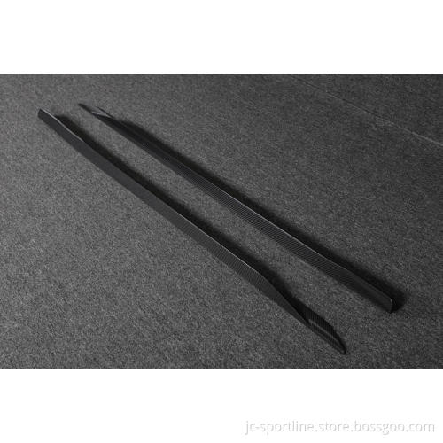 Genuine Carbon Fiber Side Skirt Extension Add-On for BMW 5 Series i5 G60 M Sport xDrive Electric 2024